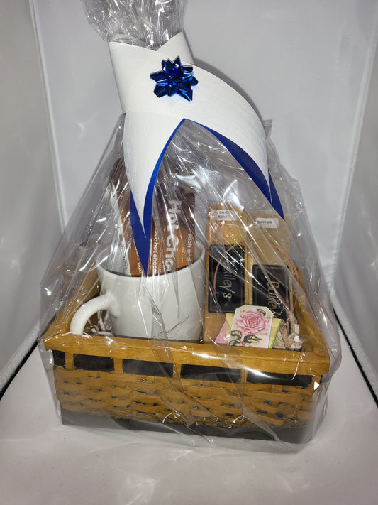 Coffee Cup Gift Basket